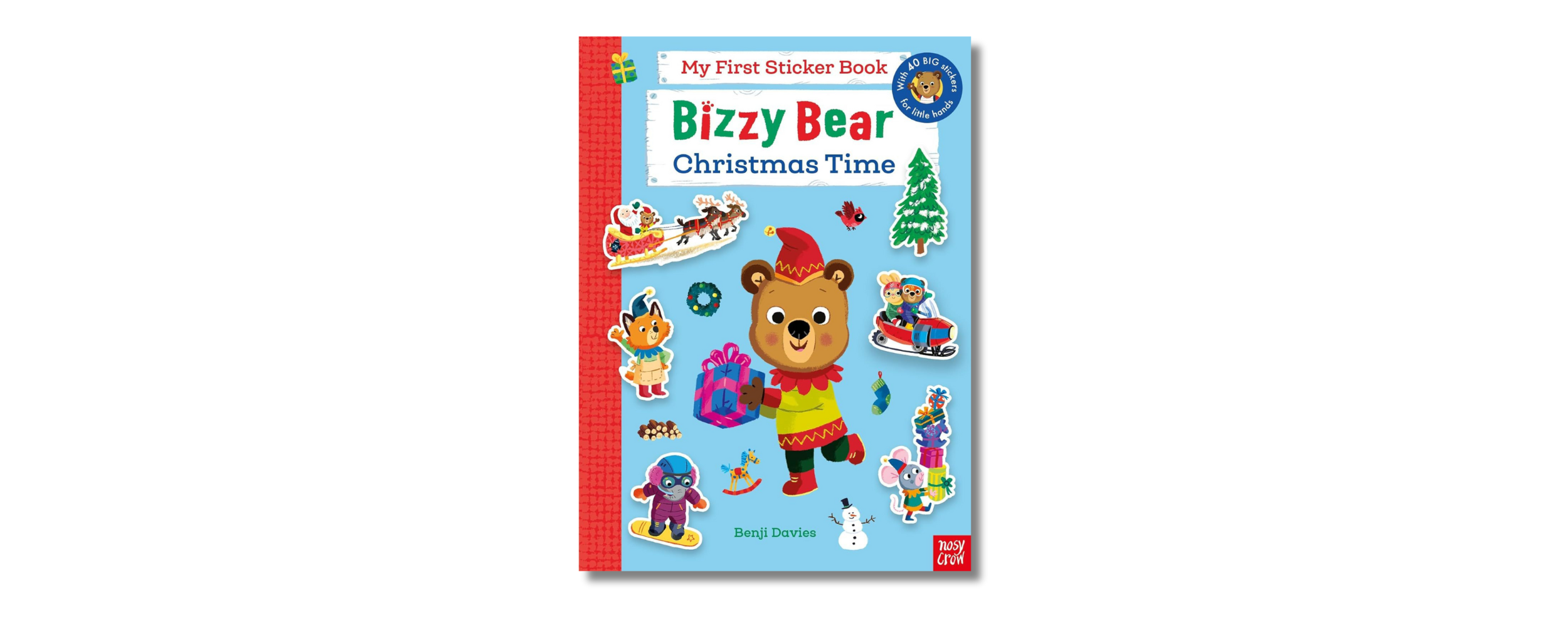 Bizzy Bear: My First Sticker Book: Christmas Time
