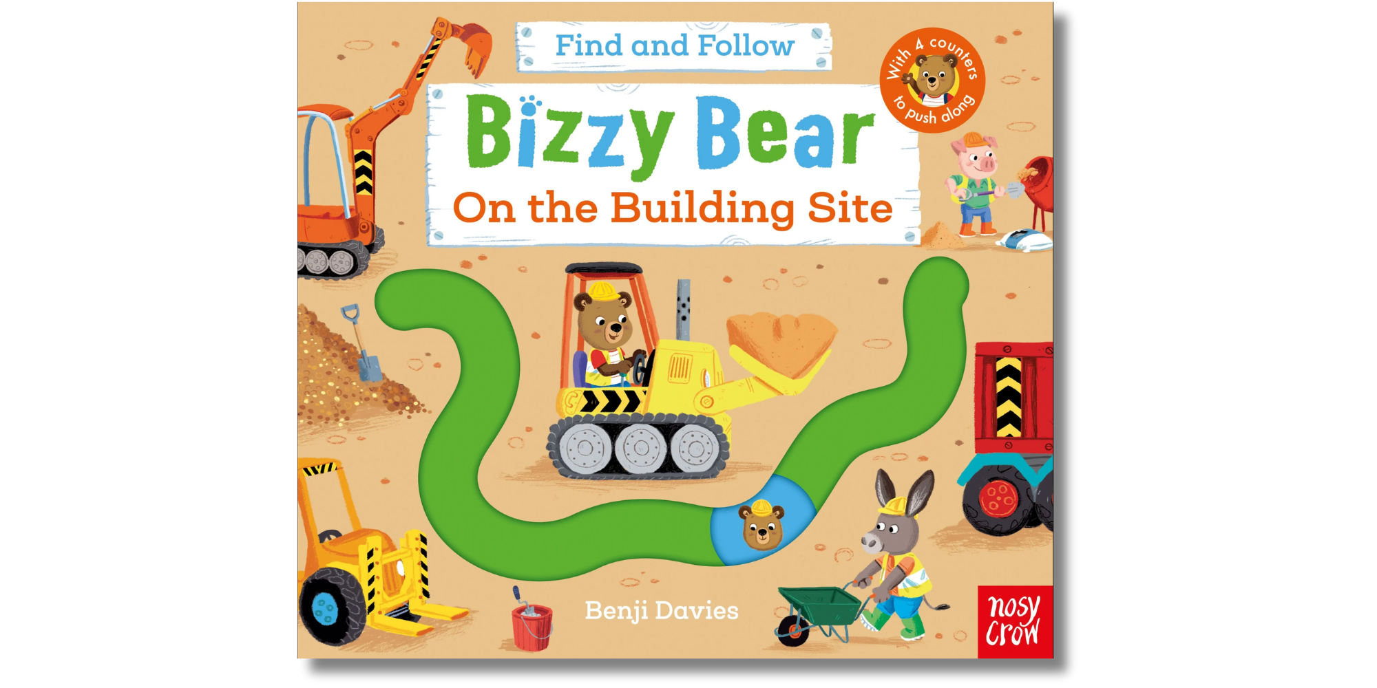 Bizzy Bear: Find and Follow On the Building Site