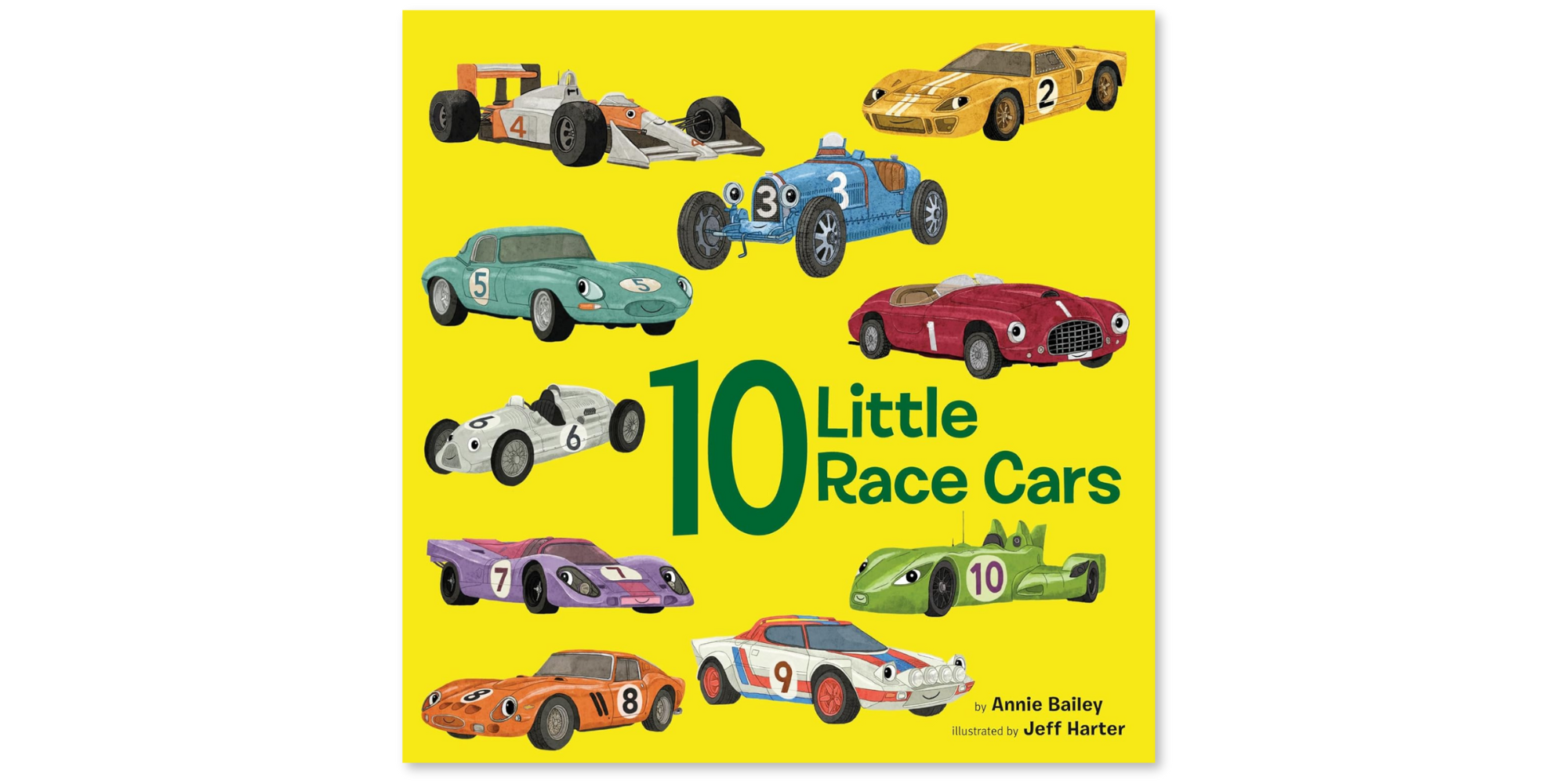 10 Little Race Cars