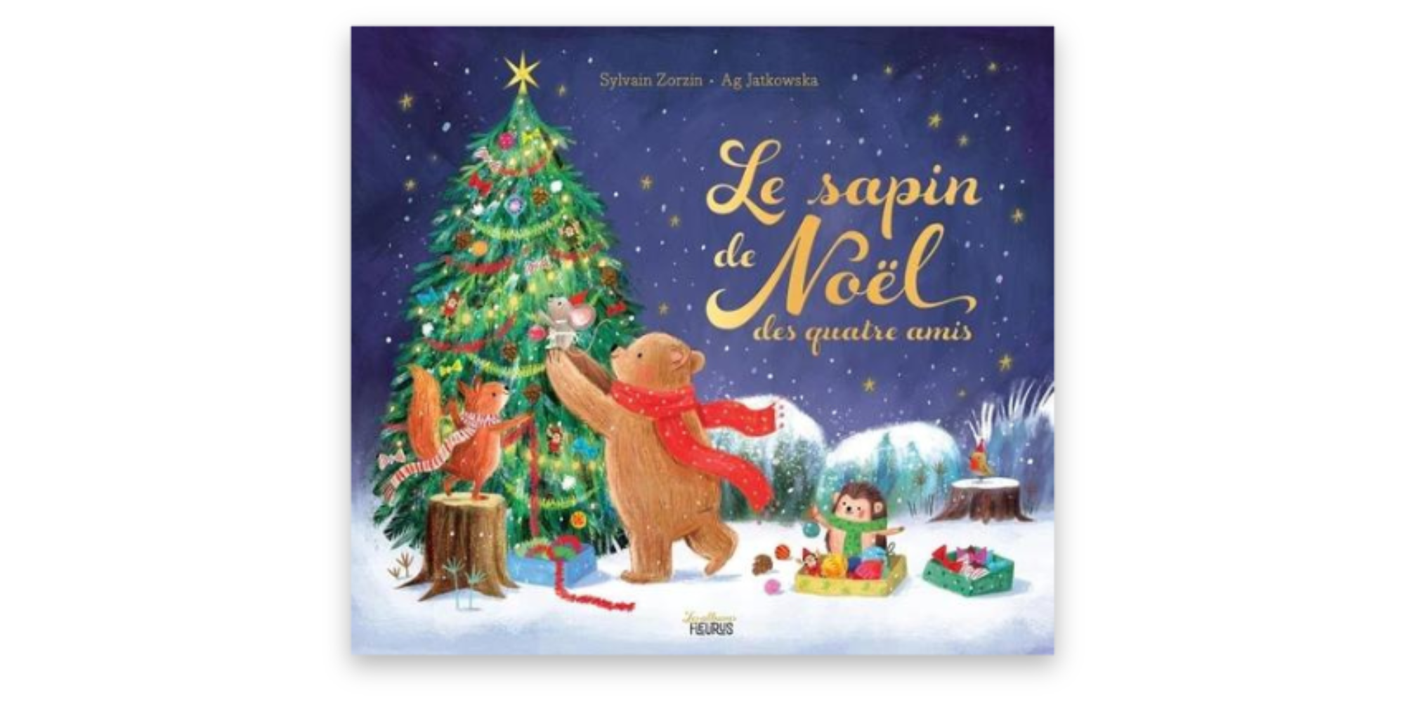 Le sapin de Noël des quatre amis
