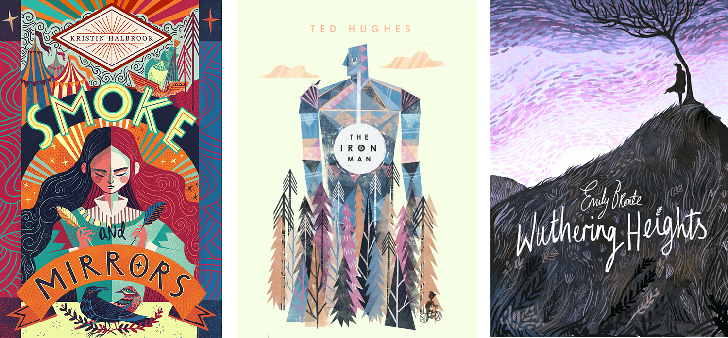 Book covers_Smoke_IronMan_WutheringHeights