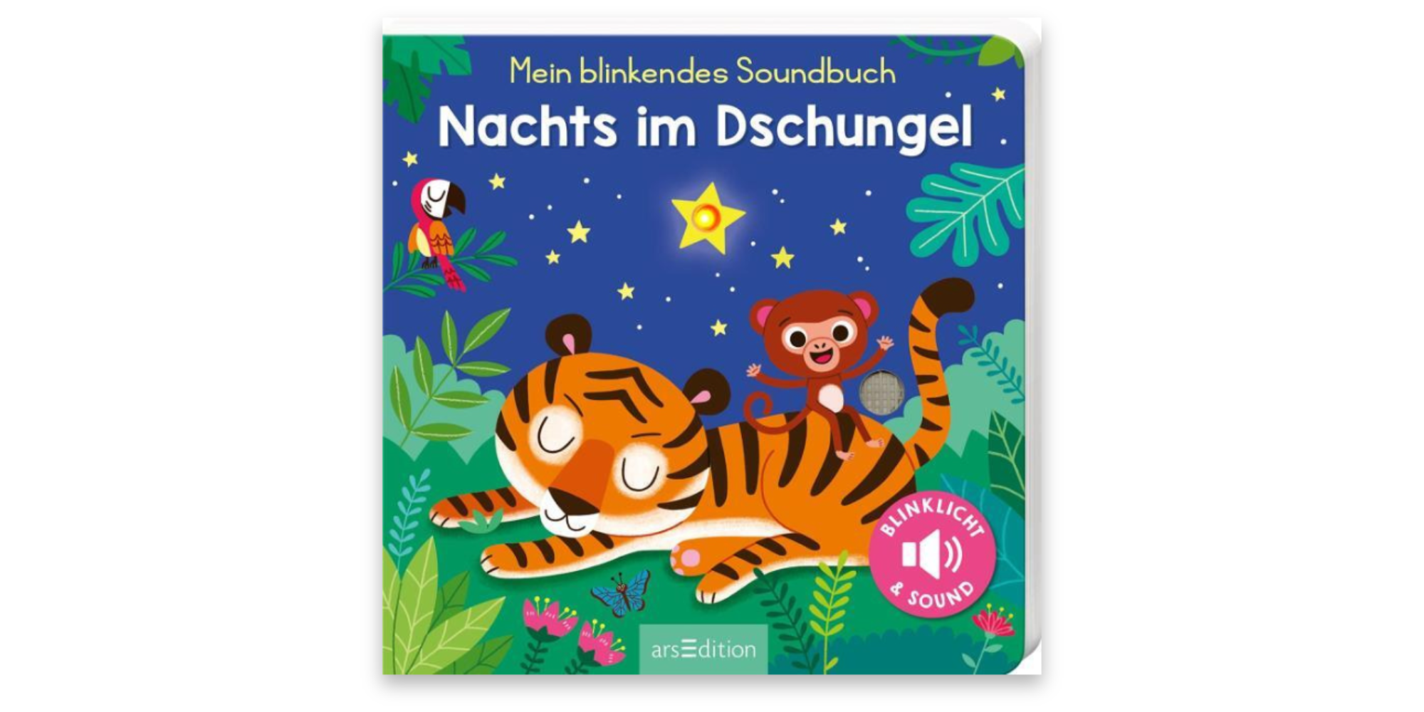 Mein blinkendes Soundbuch - Nachts im Dschungel