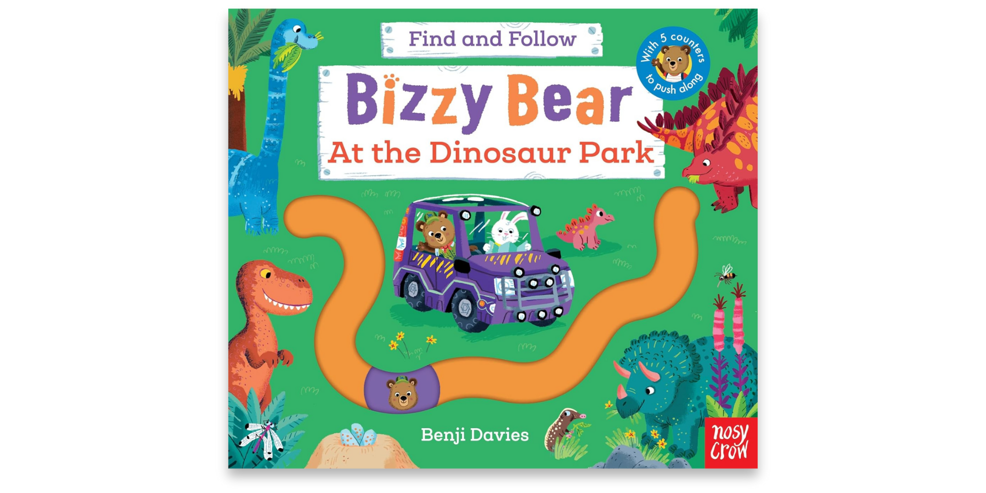 Bizzy Bear Find and Follow: At the Dinosaur Park