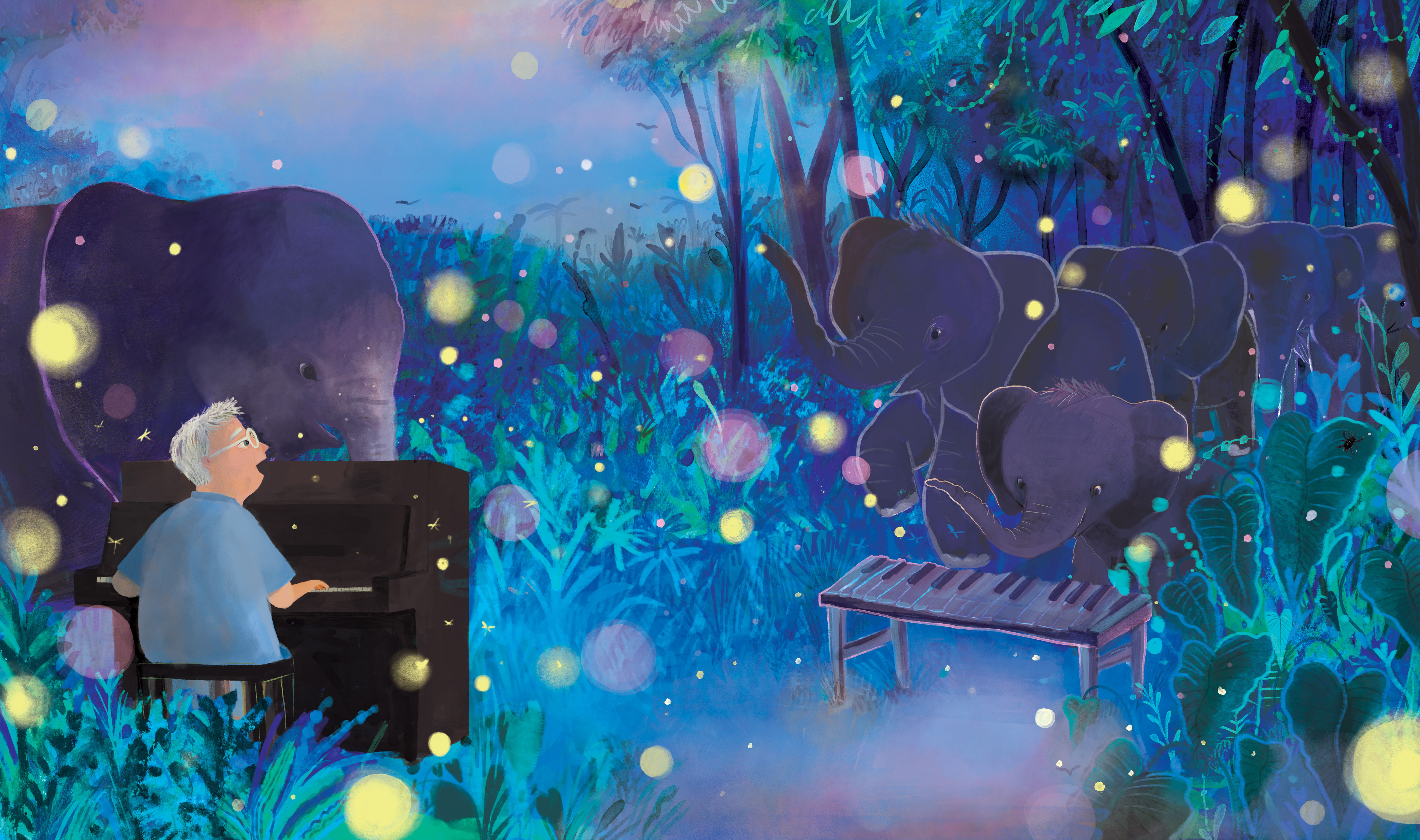 The Elephant and the Piano