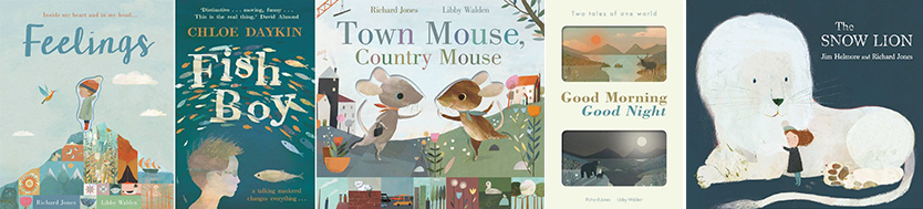 books illustrated by Richard Jones
