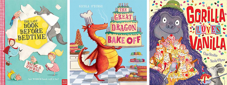 Book covers by nicola O'byrne