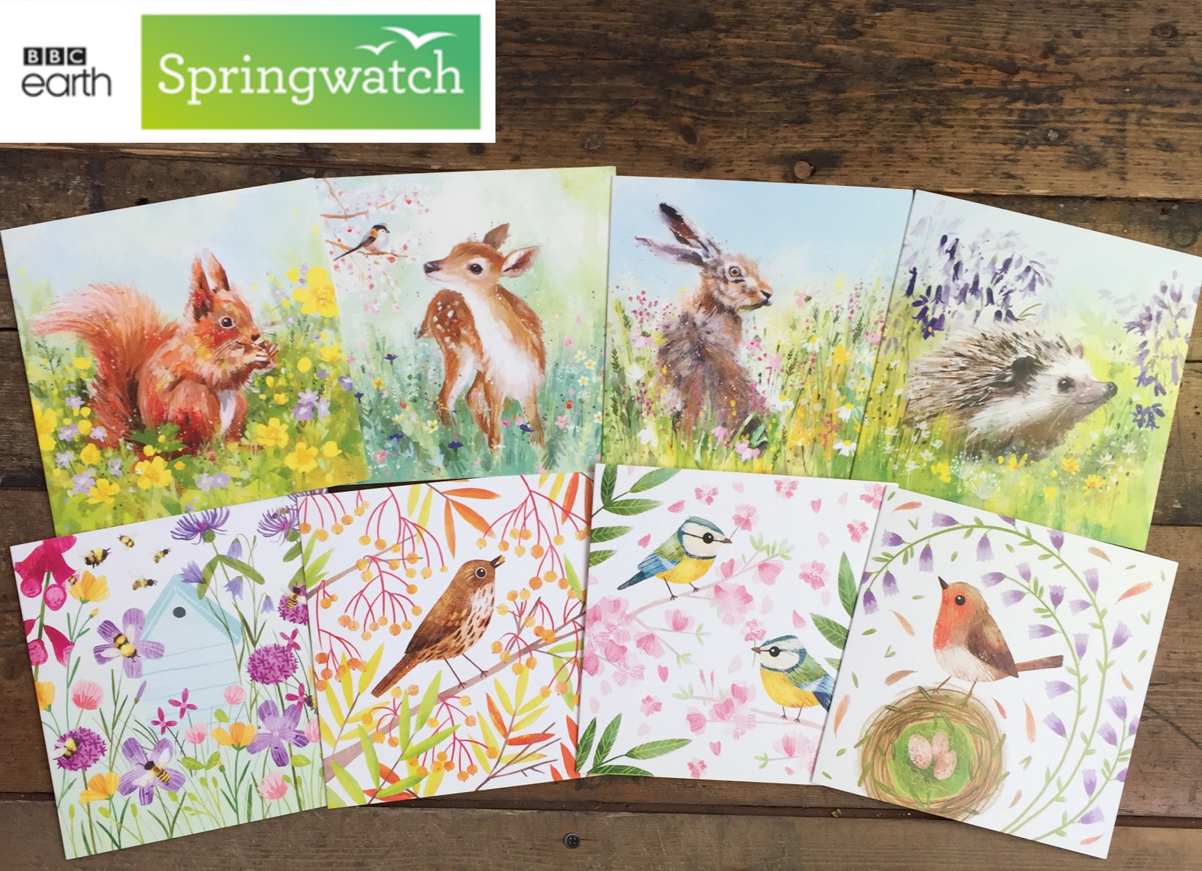 Steph & Ag Springwatch range