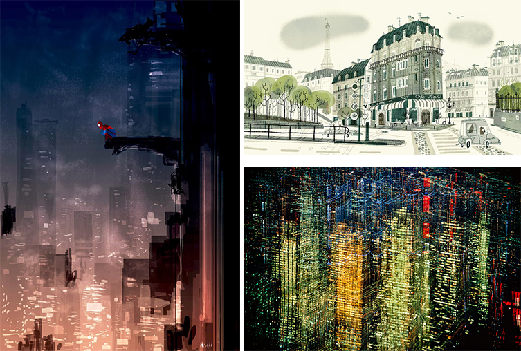 Artwork by Pascal Campion; Kevin Dart and photography by Ernst Haas.