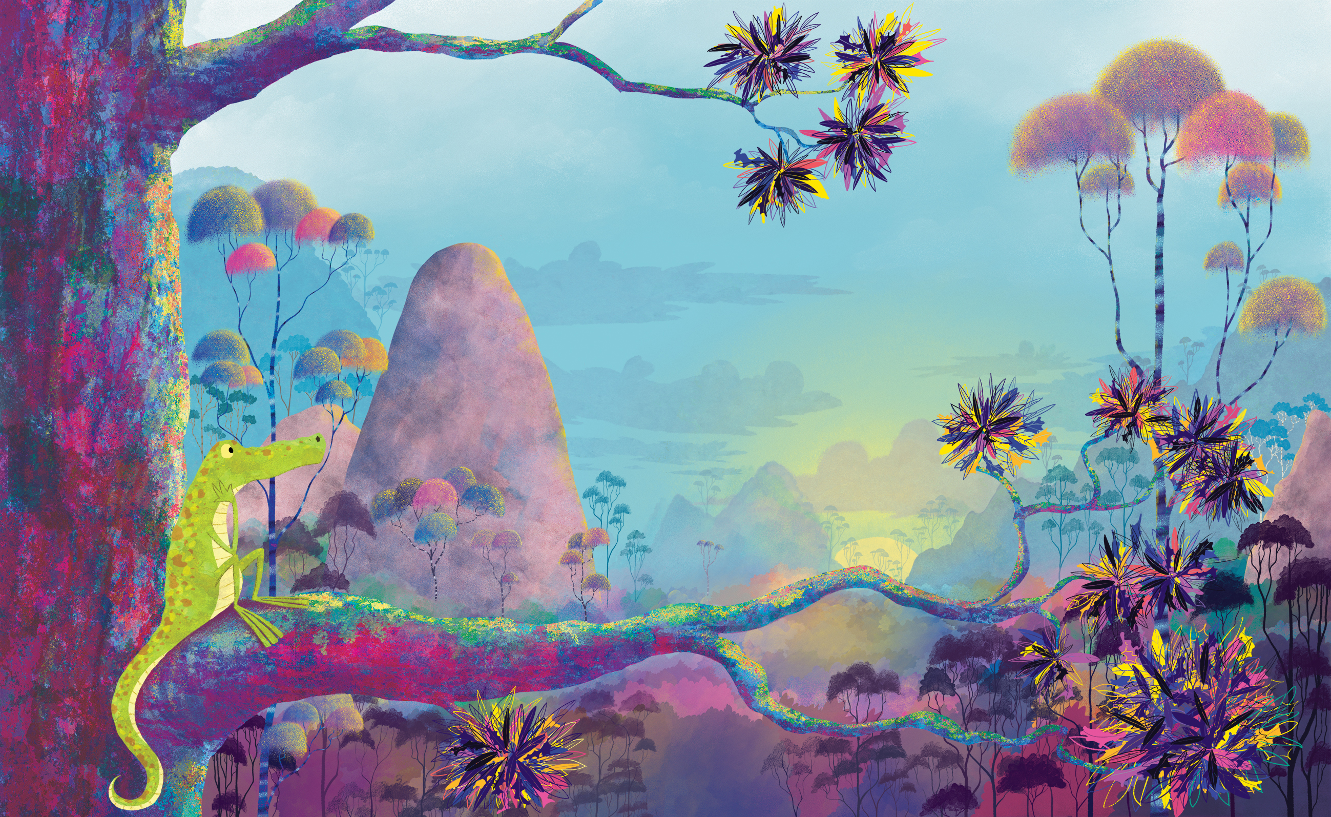 tree lizard by mark chambers