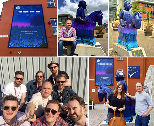 Mark and freinds at bologna bookfair 2017