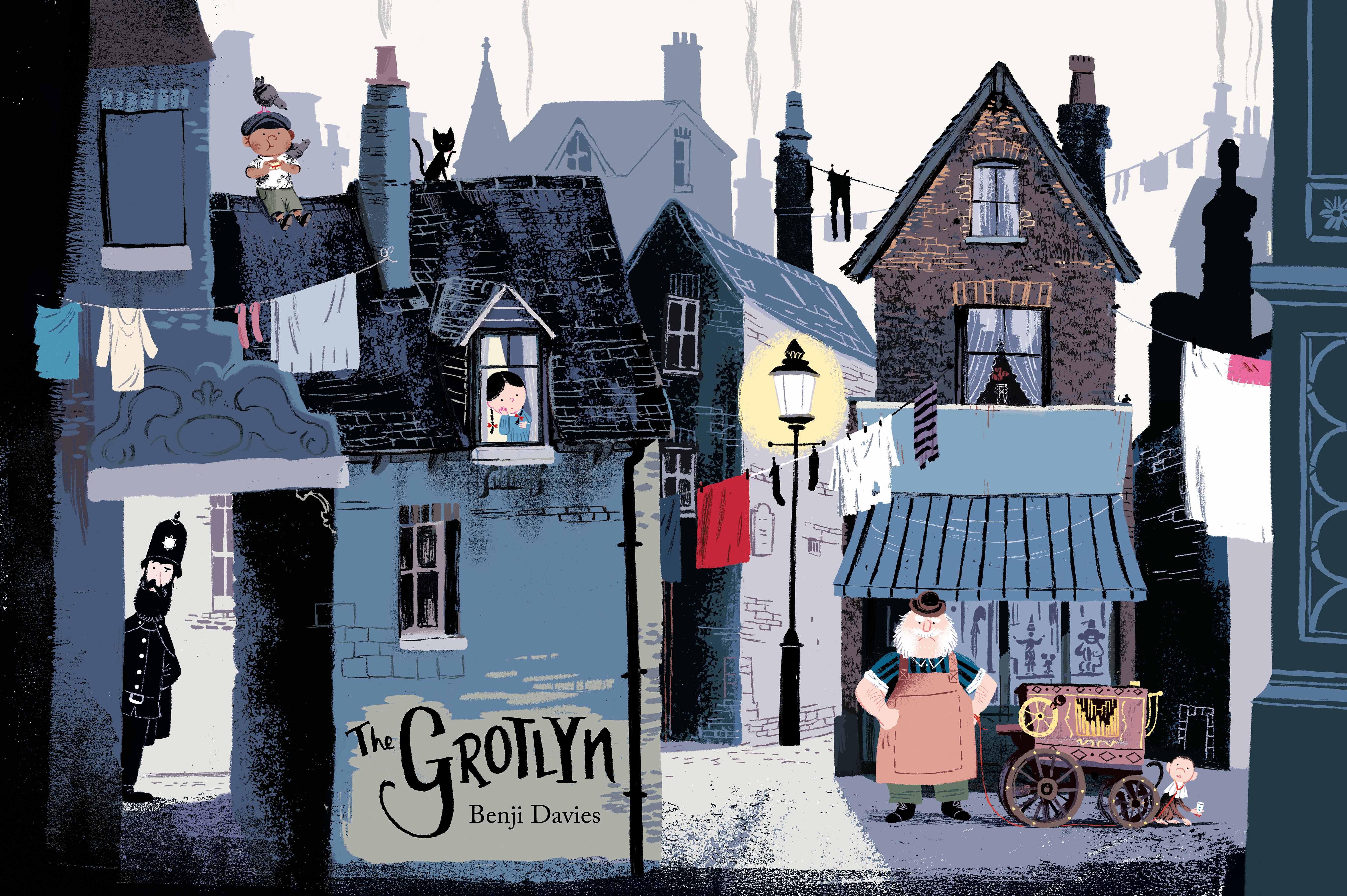 grotlyn endpapers by benji davies