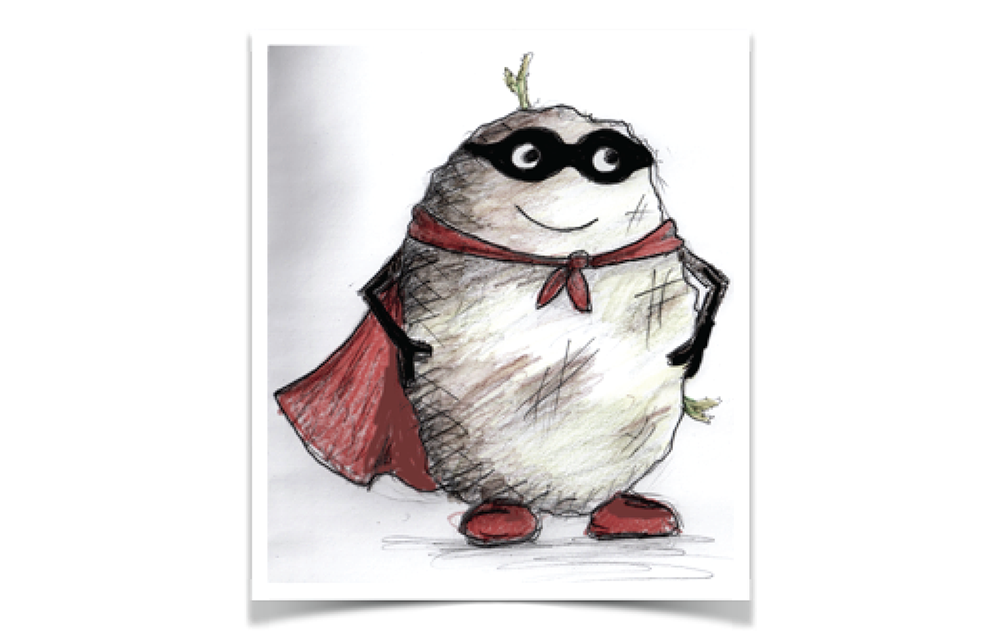 supertato first sketch