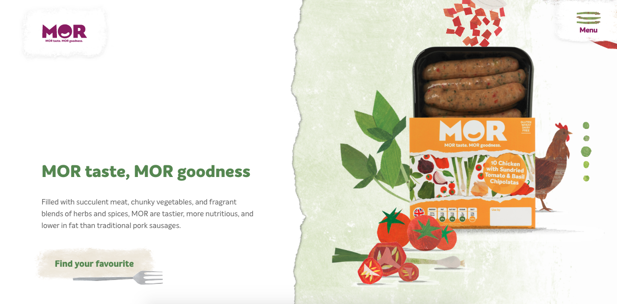 MOR website clover robin artwork