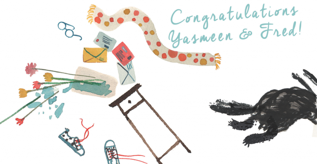 illustration from time for bed fred by yasmeen ismail