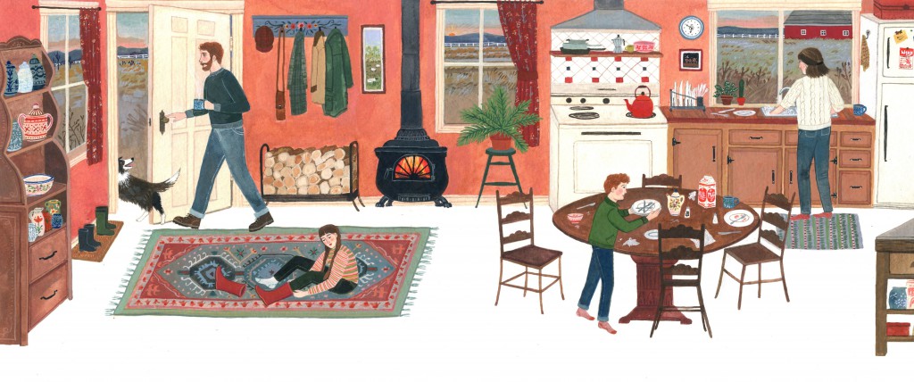 sleep tight farm living room