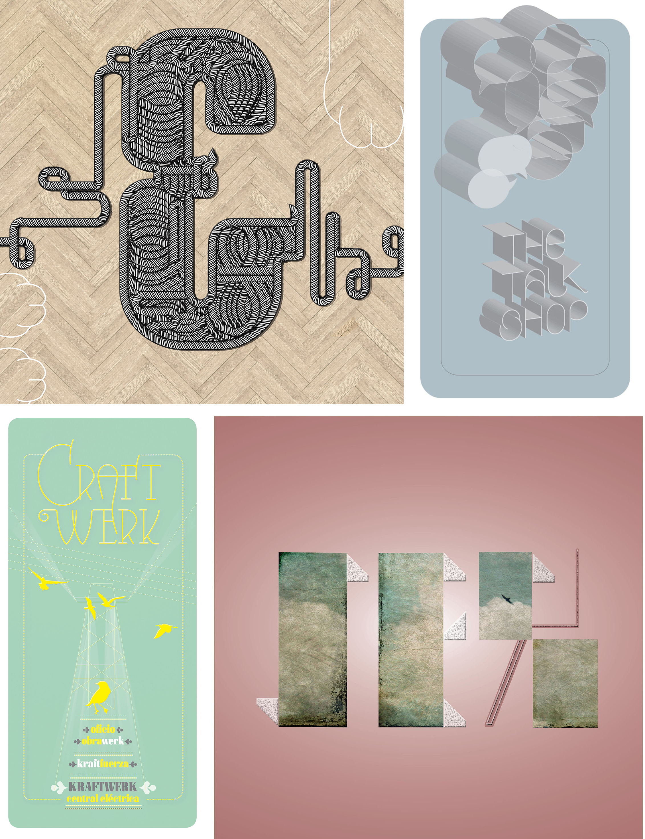 Raquel Marin Bright Illustration Typography Packaging Design