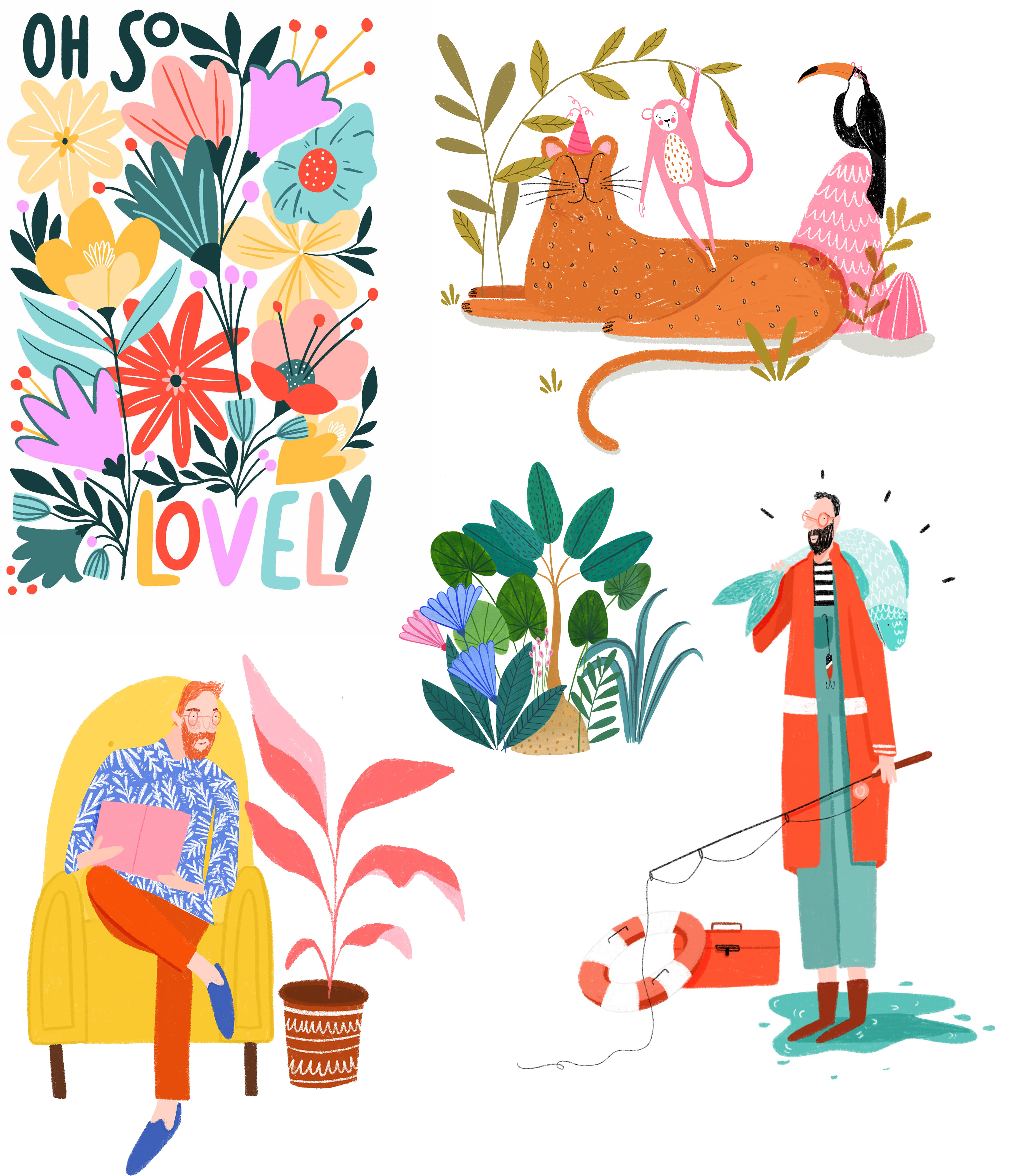 ![Jessica Smith Illustration Bright Agency Editorial Publishing