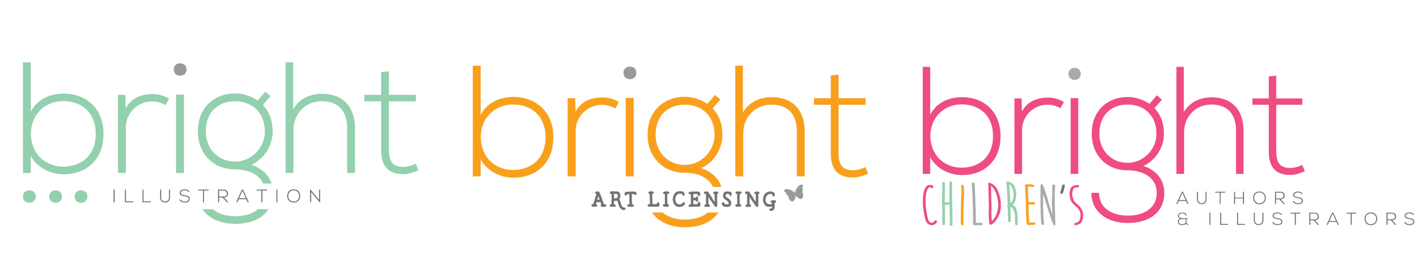 Bright Illustration, Bright Art Licensing and Bright Children's Logos