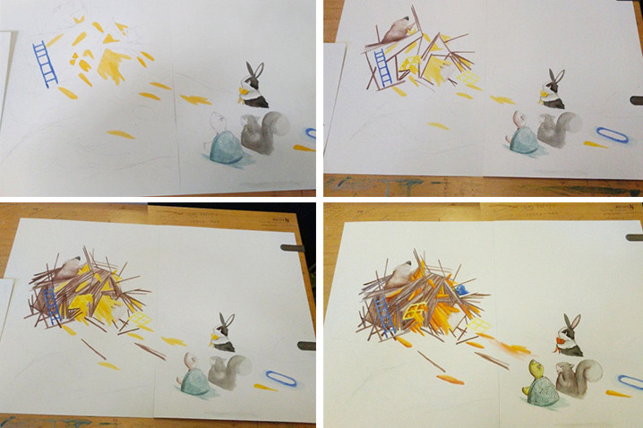 Bringing Katy's characters to life