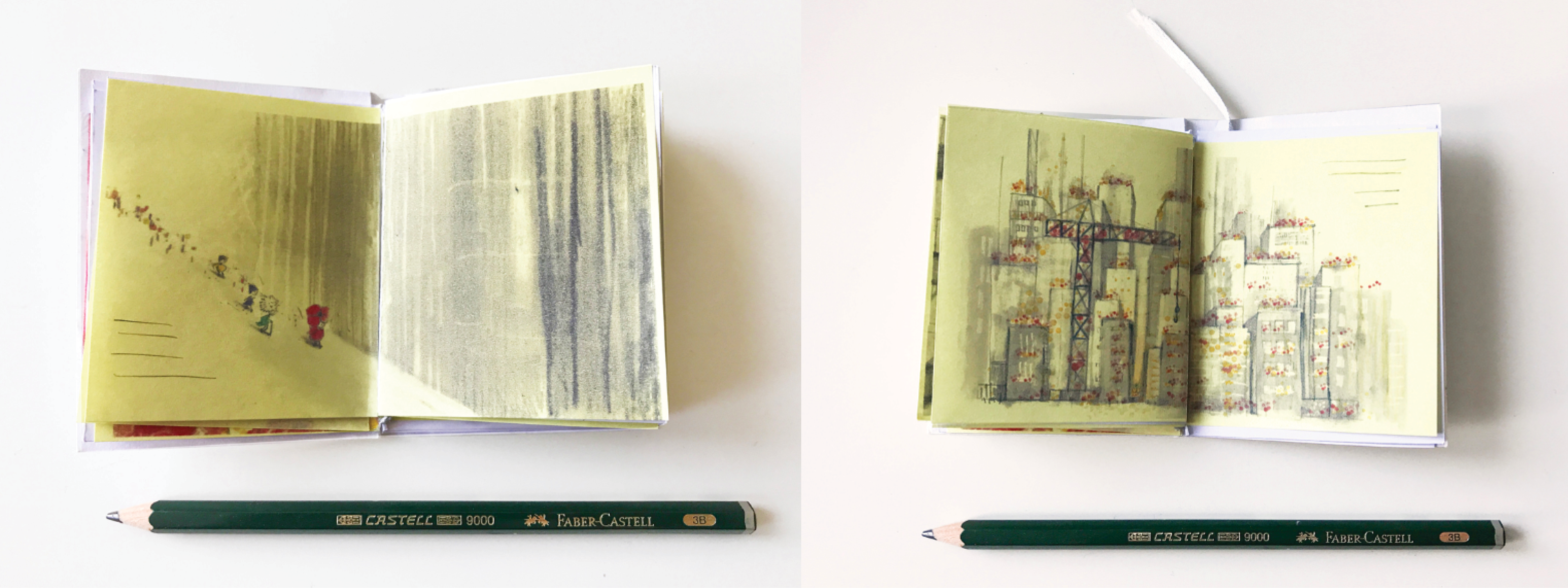 Interior sketch books