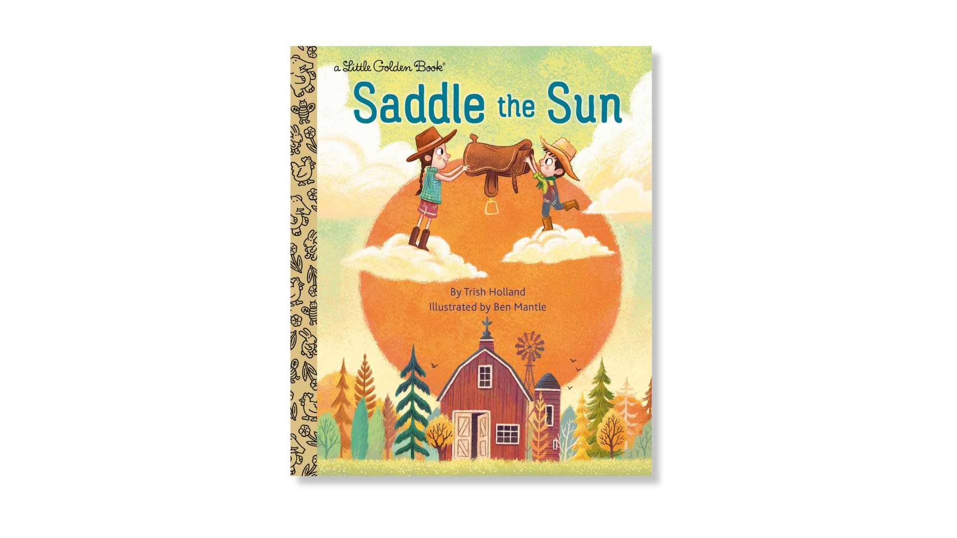 Saddle the Sun Little Golden Book