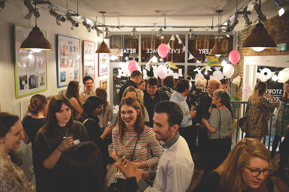 The Gallery in party mode